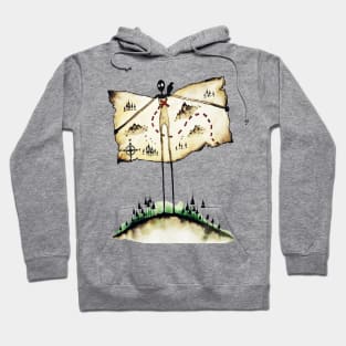 A map to myself Hoodie